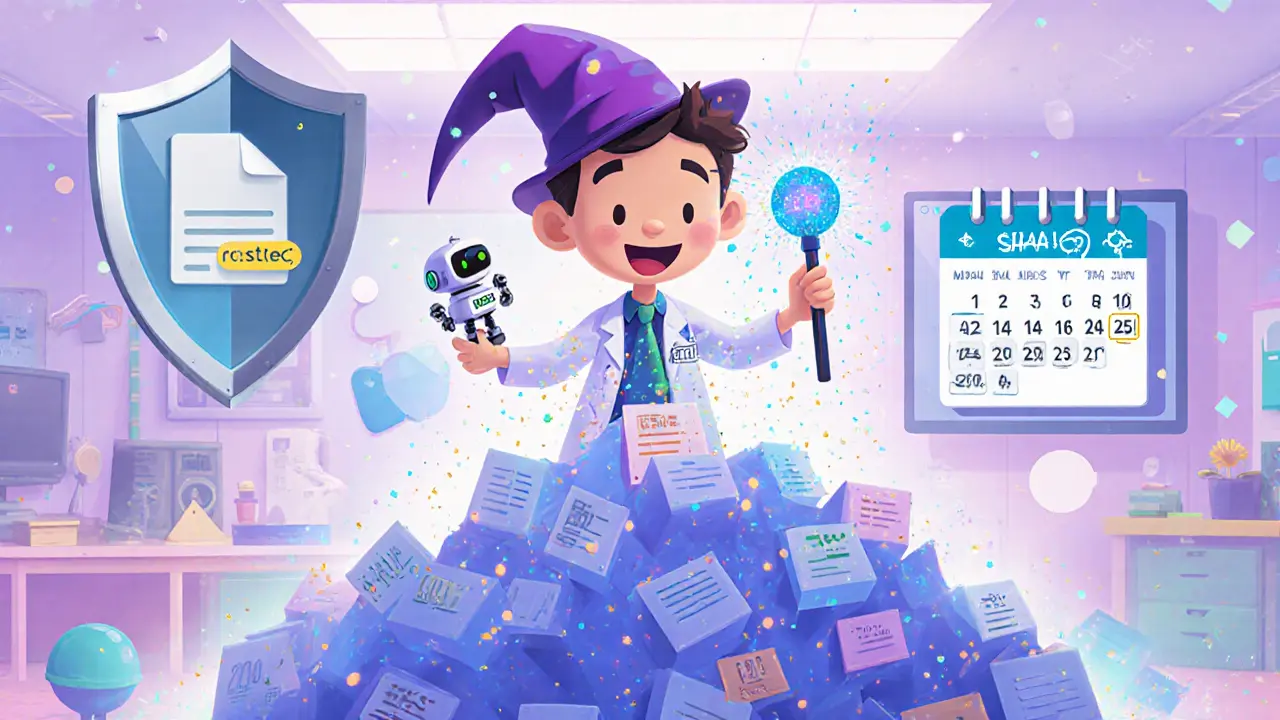 Волшебник создаёт резервные копии, робот проверяет целостность файлов, всё под защитой щита.