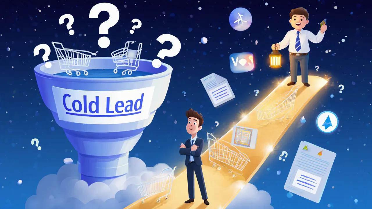 Прогрев в воронке продаж: как построить контент-стратегию, которая превращает холодных лидов в клиентов