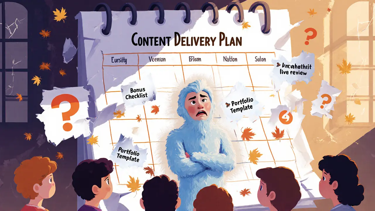 План поставки контента после запуска курса: как выполнить обещания и удержать учеников