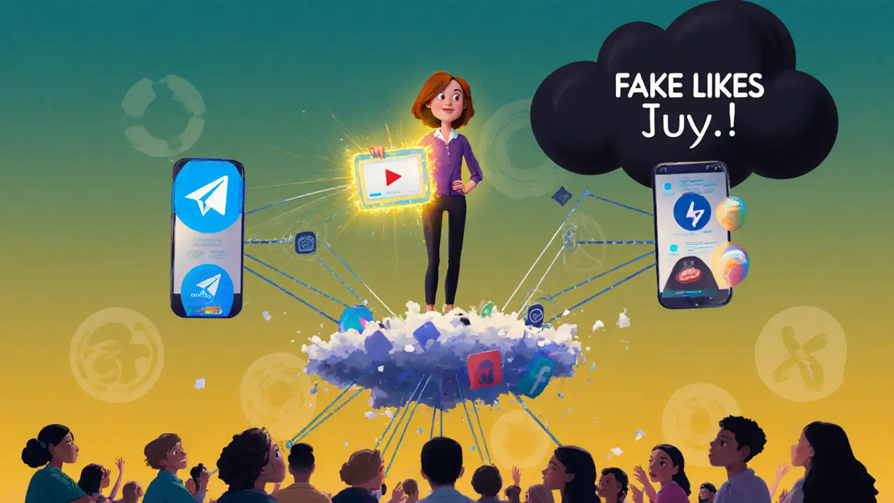 Преподаватель распространяет вирусный контент через разные платформы.