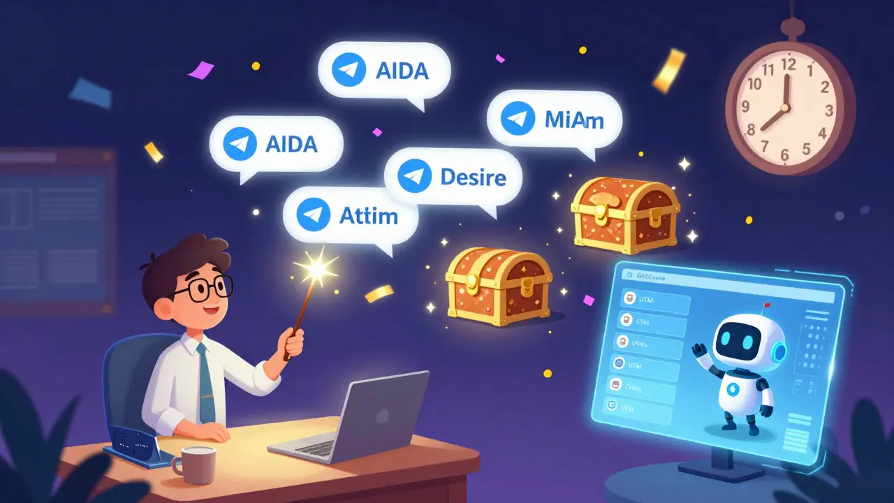 Новичок настраивает воронку продаж в Telegram за 4 часа с помощью волшебных инструментов.