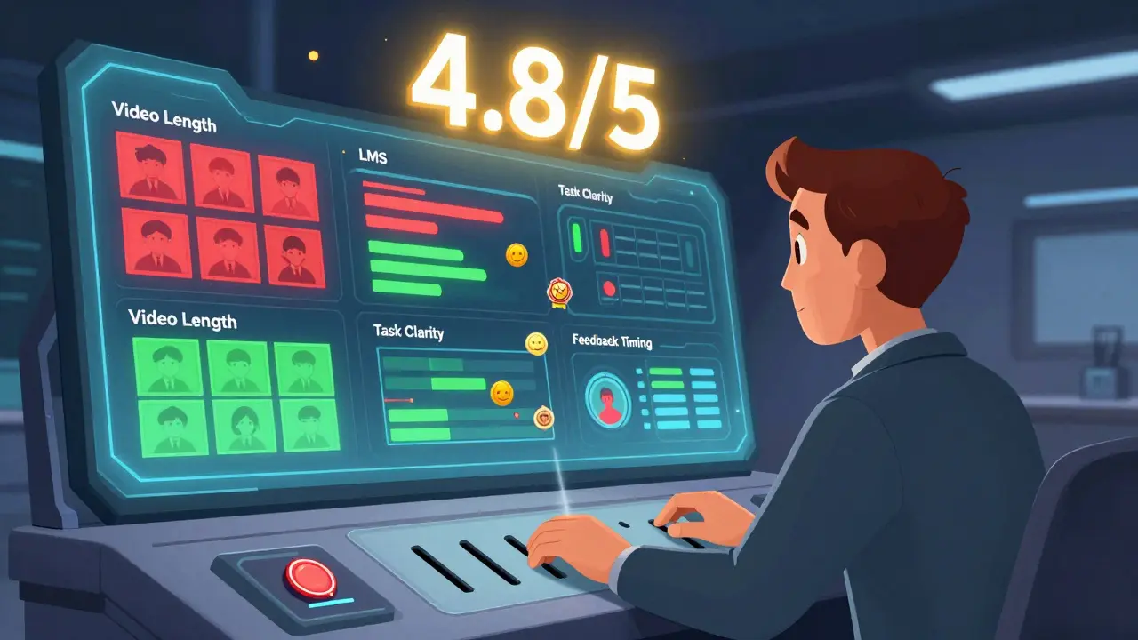 Методист на панели управления онлайн-курсом, настраивает прогресс студентов и показатели успеваемости.