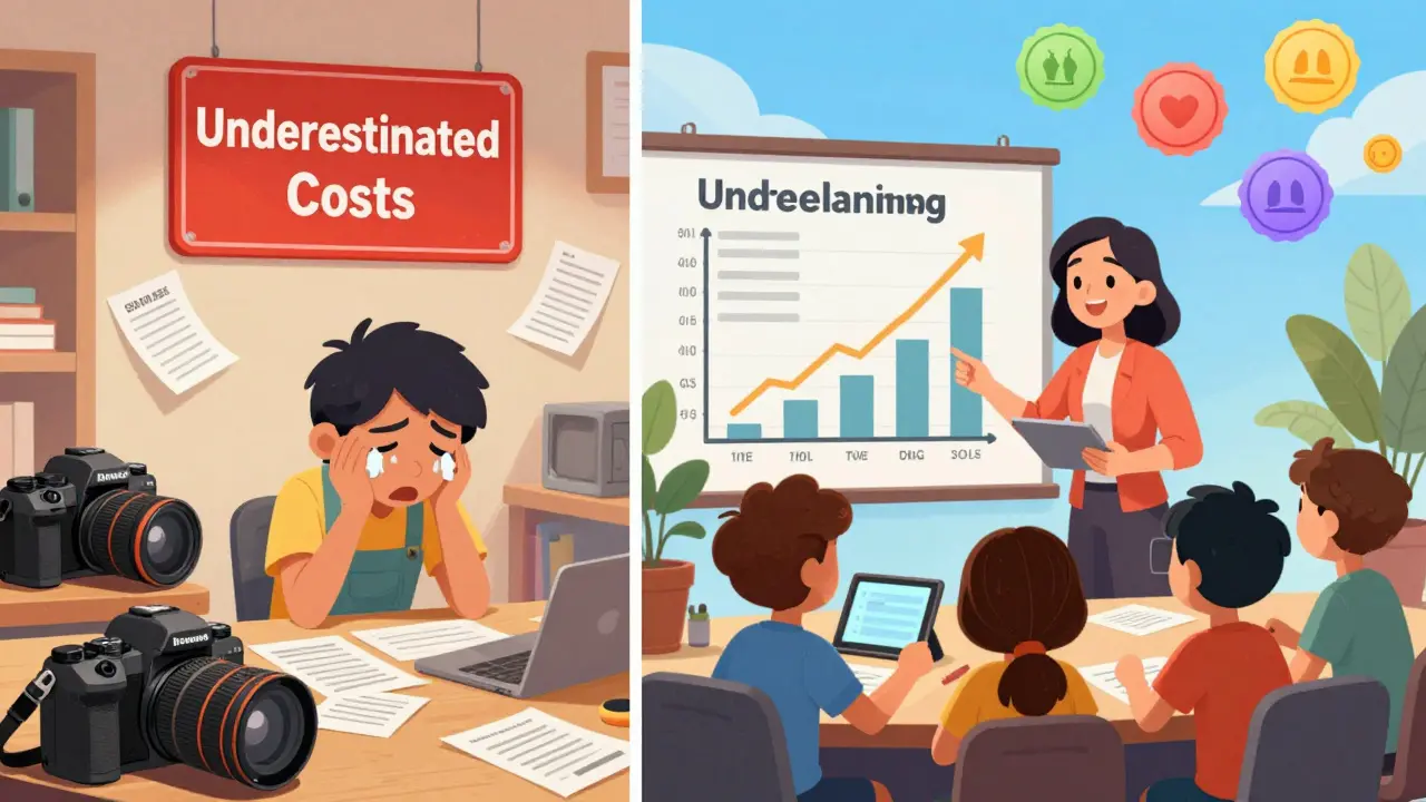 Сравнение хаотичного старта и умного планирования онлайн-школы