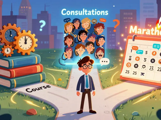 Что выбрать для первого запуска: курс, марафон или консультации