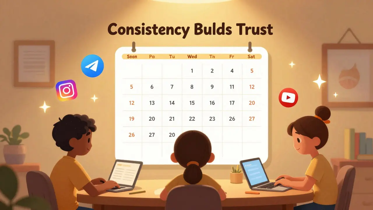 Частота публикаций в соцсетях для онлайн-школ: сколько постов нужно в неделю