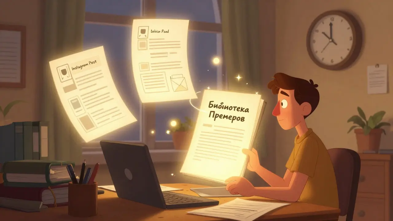 Библиотека примеров и образцов: как пополнять и использовать эффективно