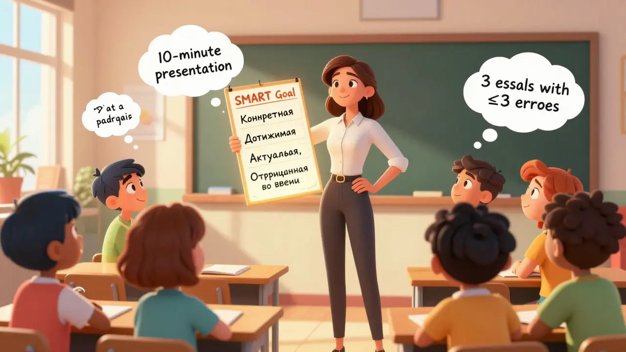 Как ставить измеримые цели обучения: метод SMART для педагогов
