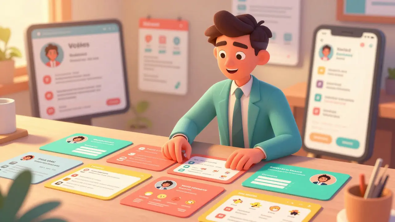 Организация профилей в соцсетях