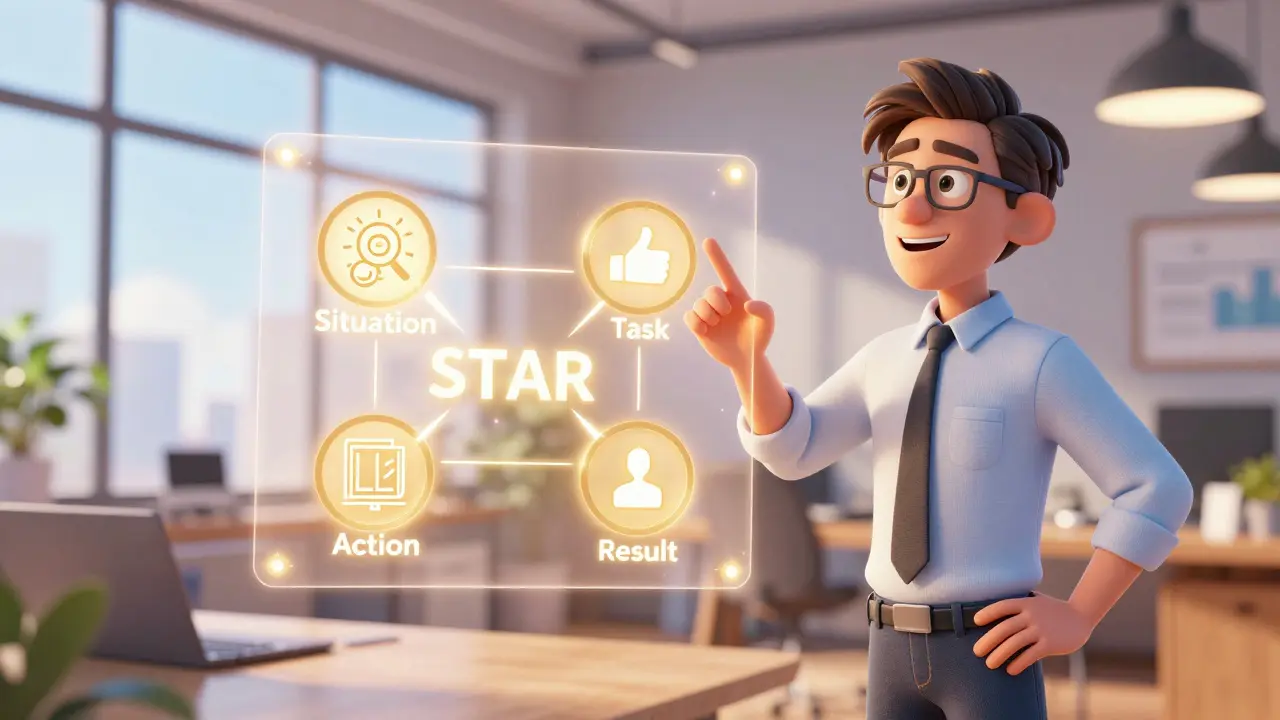 Наставник и сотрудник обсуждают результаты оценки по методике STAR с помощью голограммы