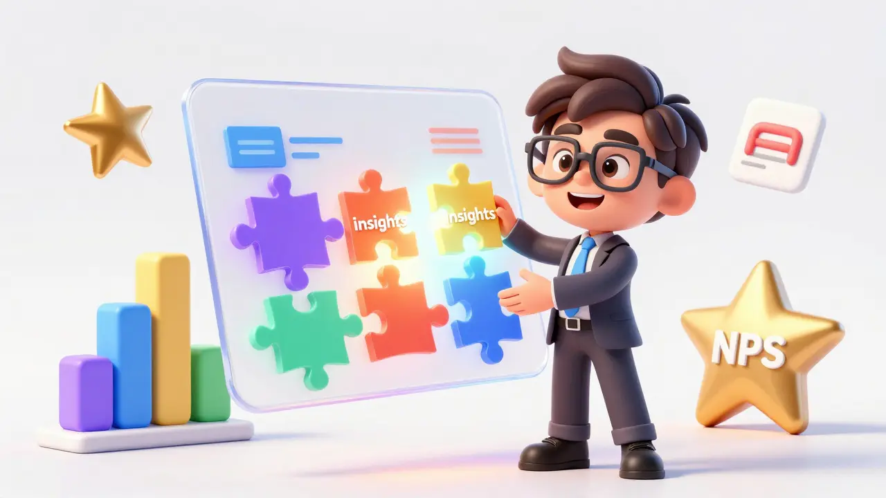 Специалист собирает ценные инсайты из ответов студентов для улучшения курса